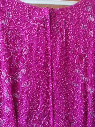 Top Fiesta Bordado Holy Fuentes Talla L