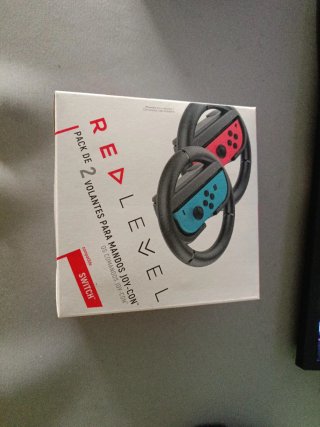 Pack 2 Volantes Red Level Nintendo Switch