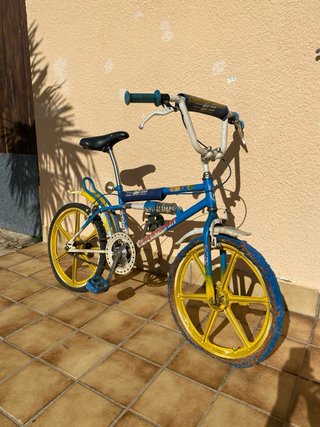 Bici BH California Azul y Amarilla