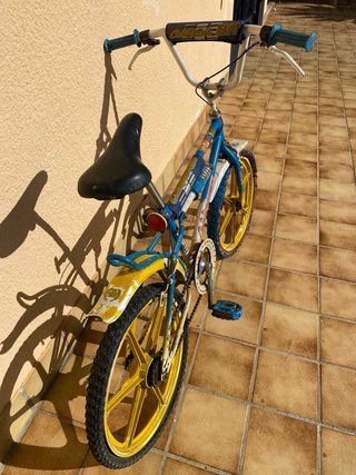 Bici BH California Azul y Amarilla