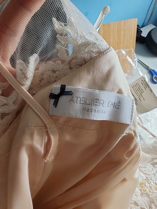 Abito da sposa Atelier Emè raso tg 44 italiana