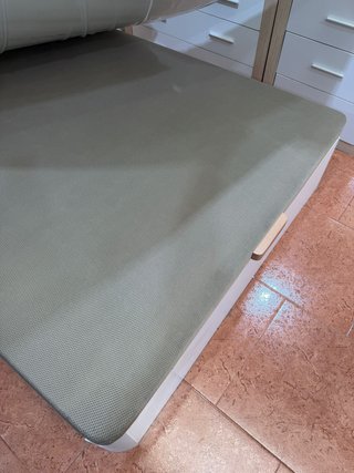 Cama Canapé Matrimonio Madera y Plástico