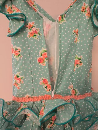 Traje de flamenca niña pequeña.