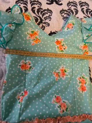 Traje de flamenca niña pequeña.