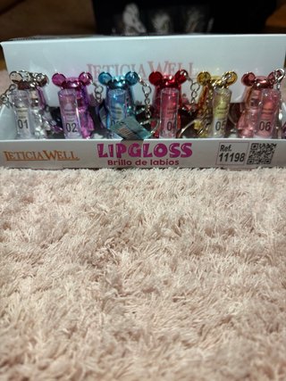 Llavero Brillo Labios Osito LETICIA WELL