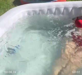 Jacuzzi gonfiabile per esterni
