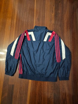 Chaqueta Adidas Vintage Azul y Roja