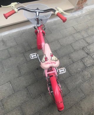 Bicicletta bambina Hello Kitty rosa