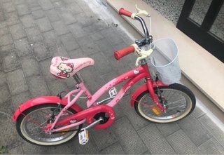 Bicicletta bambina Hello Kitty rosa