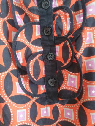 Blusa Adolfo Dominguez Talla M Estampada
