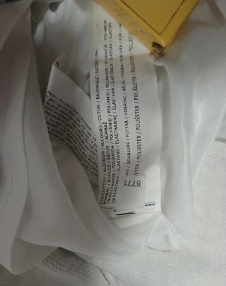 Falda, espigas, L, mango