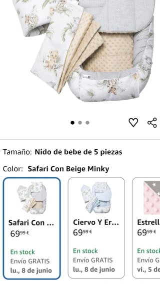 Nido reductor de cuna