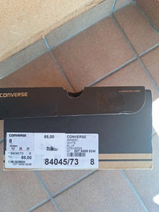 Converse Pro Leather Blancas Piel Talla 39