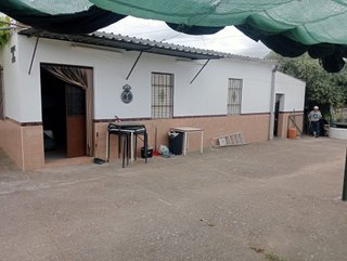 Terreno con casa de campo