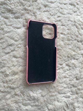 Custodia rosa imbottita per iPhone 12 Pro