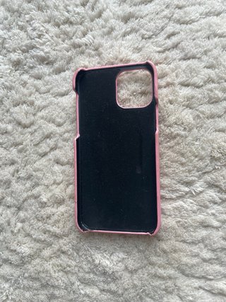 Custodia rosa imbottita per iPhone 12 Pro
