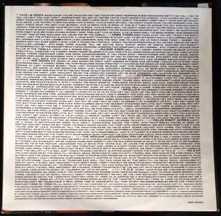Adam Ant - Vive Le Rock LP Europa 1985
