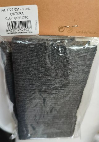 Cintura elástica de la marca Novedades Marcos. -
