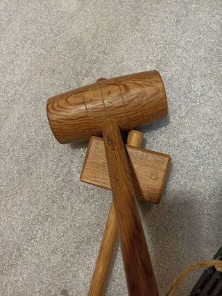Mazas madera