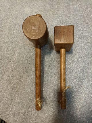 Mazas madera
