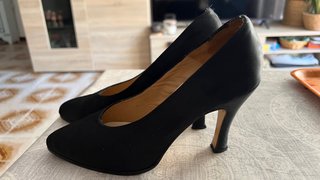 Zapatos negros alicantinos tacón de 9cm