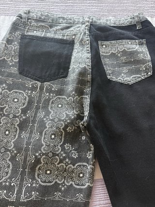 Pantalón mujer asimétrico