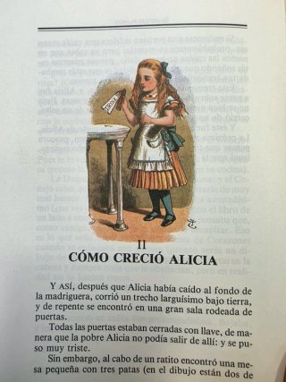 Dos Libros ALICIA  EDICIÓN COLECCIONISTA 1990