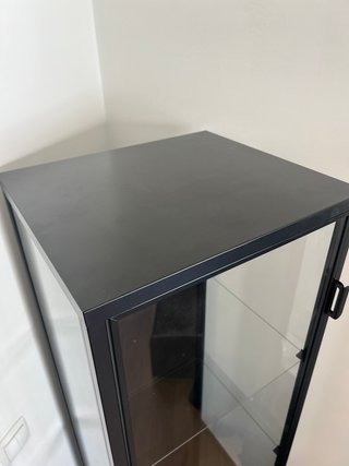 Vitrine IKEA RUDSTA Preta