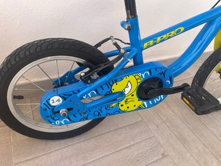 Bicicleta infantile 14 con ruote stabilizzatrici