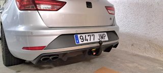 Difusor Rieger Seat Leon ST gancho remolque
