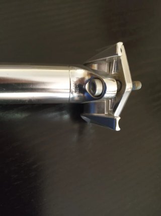 Tija sillín bicicleta aluminio