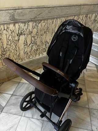 Silla Paseo + Capazo Cybex Platinum Negro