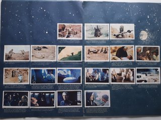 Álbum de cromos La Guerra de las Galaxias. Complet