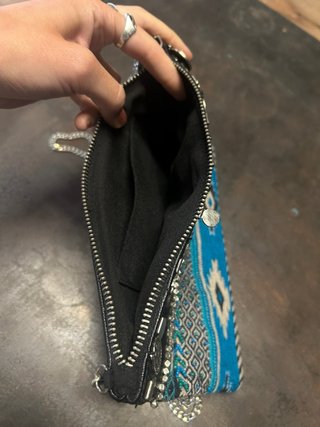 Bolso estilo indio boho azul