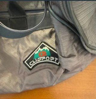 Bolsa de viaje Mi Rossi azul y verde