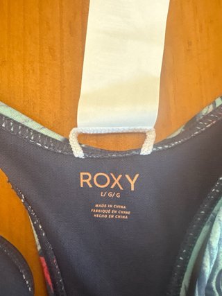 Bikini Roxy Talla L Top y Talla S Braguita