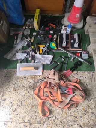Lote herramientas construcción