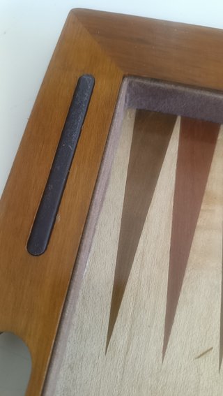 Ajedrez, Damas y Backgammon (Plegable de Madera)