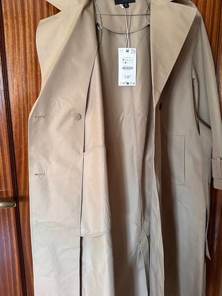 Gabardina Zara Beige