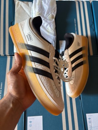 Adidas Bad Bunny Gazelle Benito Beige Blanco