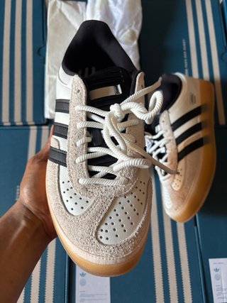 Adidas Bad Bunny Gazelle Benito Beige Blanco
