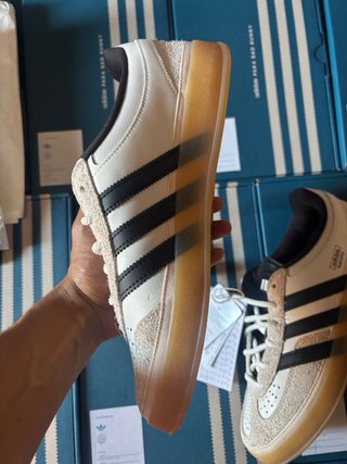 Adidas Bad Bunny Gazelle Benito Beige Blanco