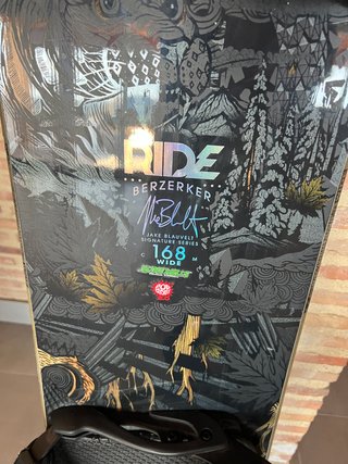 Tabla Snowboard Ride Berzerker 168W