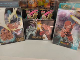 Dragon Ball Super Lamincards Goku Freezer  Krillin