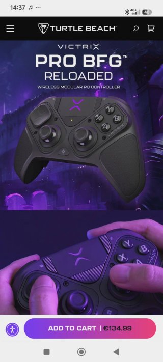 Mando Victrix Pro BFG Reloaded Inalámbrico