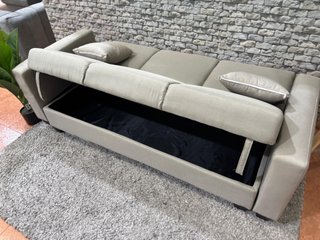 Sofá Cama Beige con Arcón 210cm