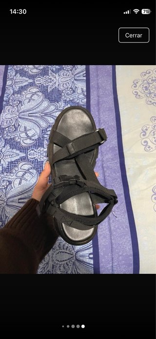 Sandalias negras