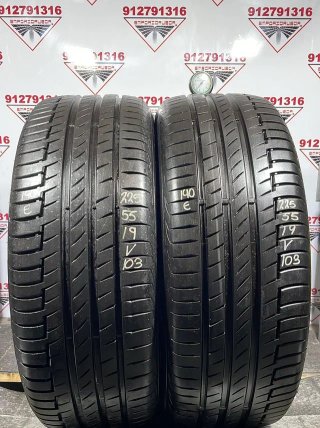 225 55 19 V CONTINENTAL RUEDA AL 90% VIDA UTIL