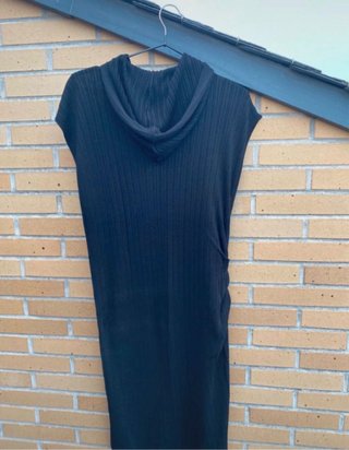 Vestido largo Zara negro talla única
