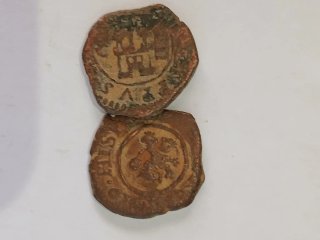 Lote 100 monedas cobre españolas